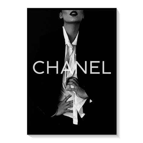 chanel prints framed